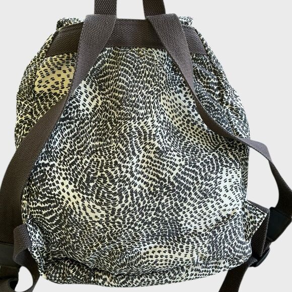 Kipling Backpack Firefly Small Leopard Print Bag - Picture 9 of 14